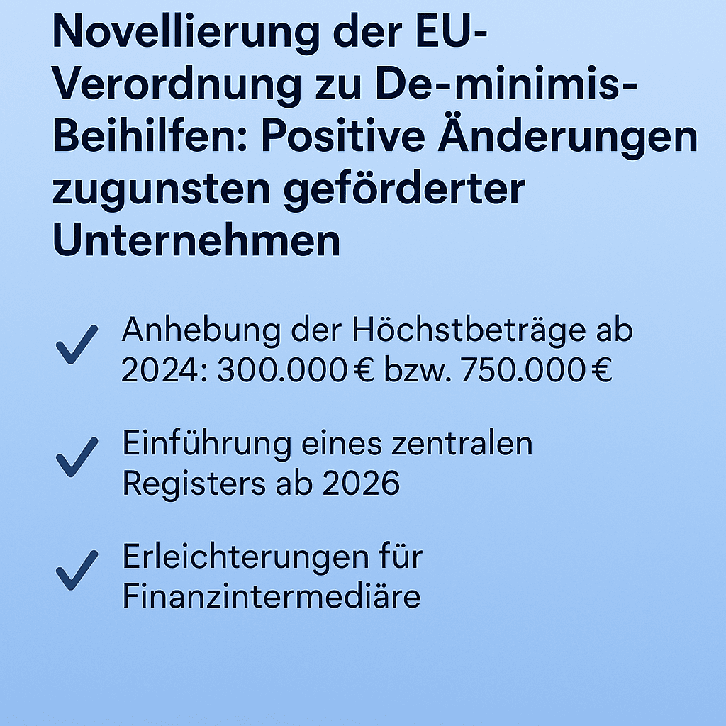 Novellierung EU-Verordnung